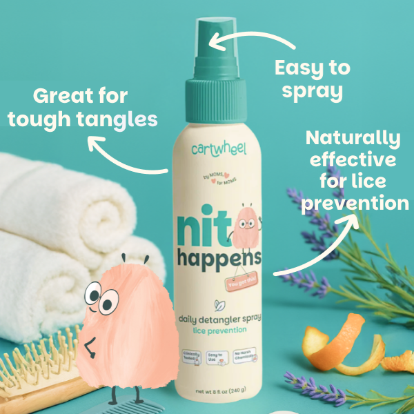 Introducing the Nit Happens Daily Detangler Spray