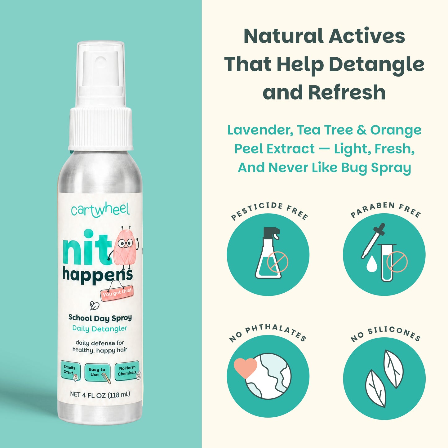 Nit Happens Daily Detangler Spray